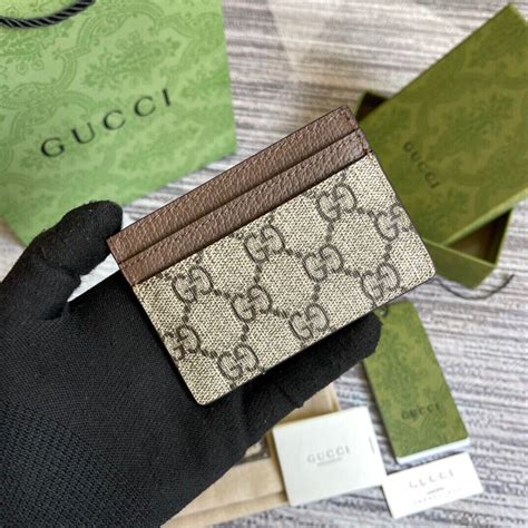 per piegare cartellini gucci|porta carte gucci.